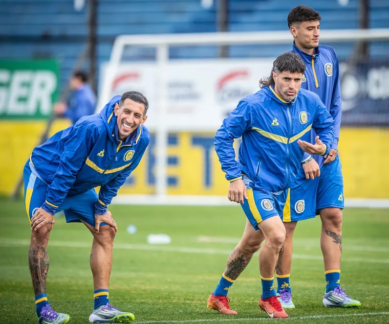Ángel Di María será titular en el debut de Rosario Central ante Godoy Cruz